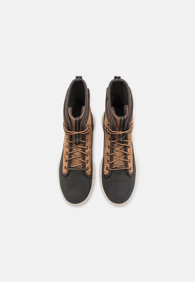 Tawny Buff/Jet Explorer Mission Boot Wp Lace-Up Ankle Boots Sorel Australia