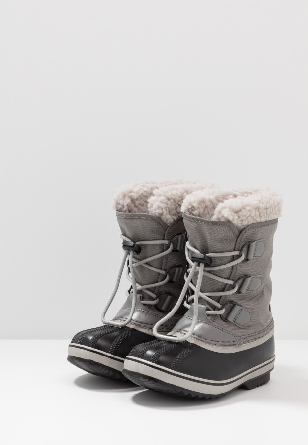 Quarry/Dove Sorel Australia Youth Yoot Pac Unisex Winter Boots