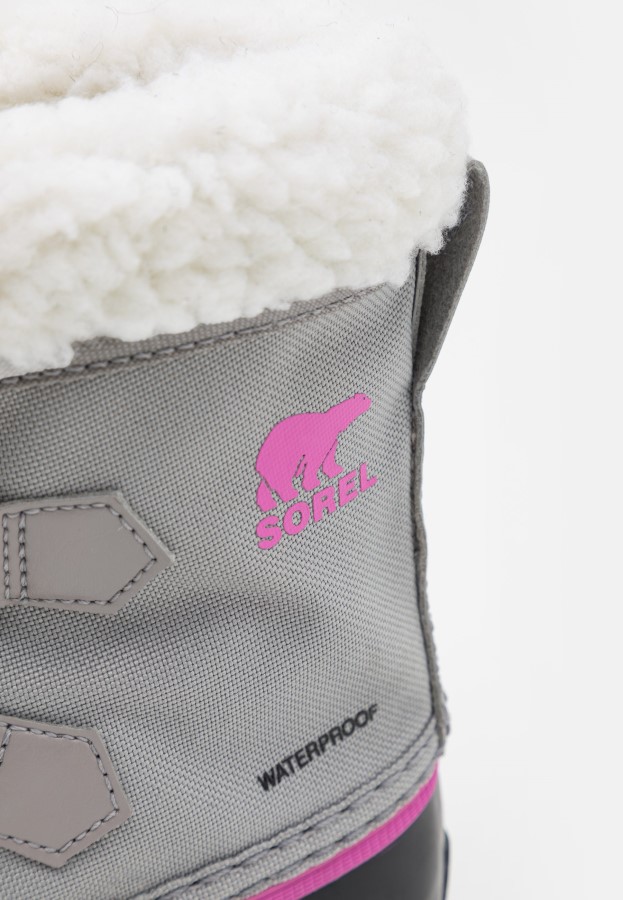 Childrens Yoot Pac Winter Boots Chrome Grey/Black Sorel Australia