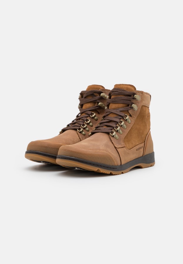 Sorel Australia Elk/Blackened Ankeny Ii Mid Lace-Up Ankle Boots