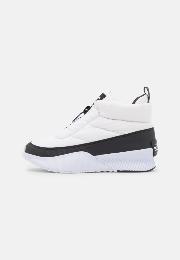 Out About Puffy Zip Winter Boots Sorel Australia White/Black