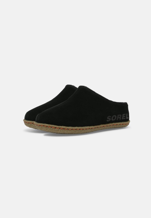 Sorel Australia Black/Sage Youth Lanner Ridge Ii Unisex Slippers