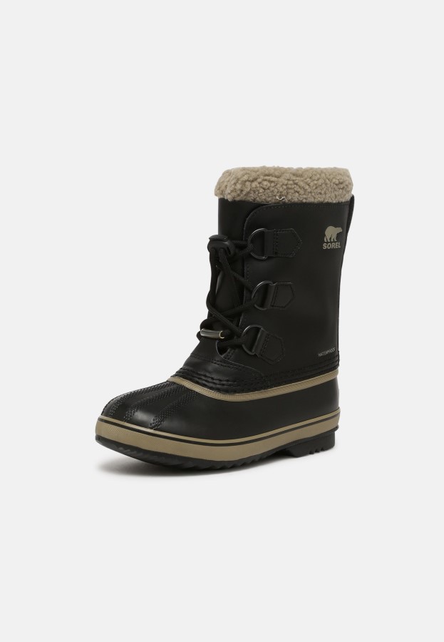 Black Sorel Australia Youth Yoot Pac Unisex Winter Boots