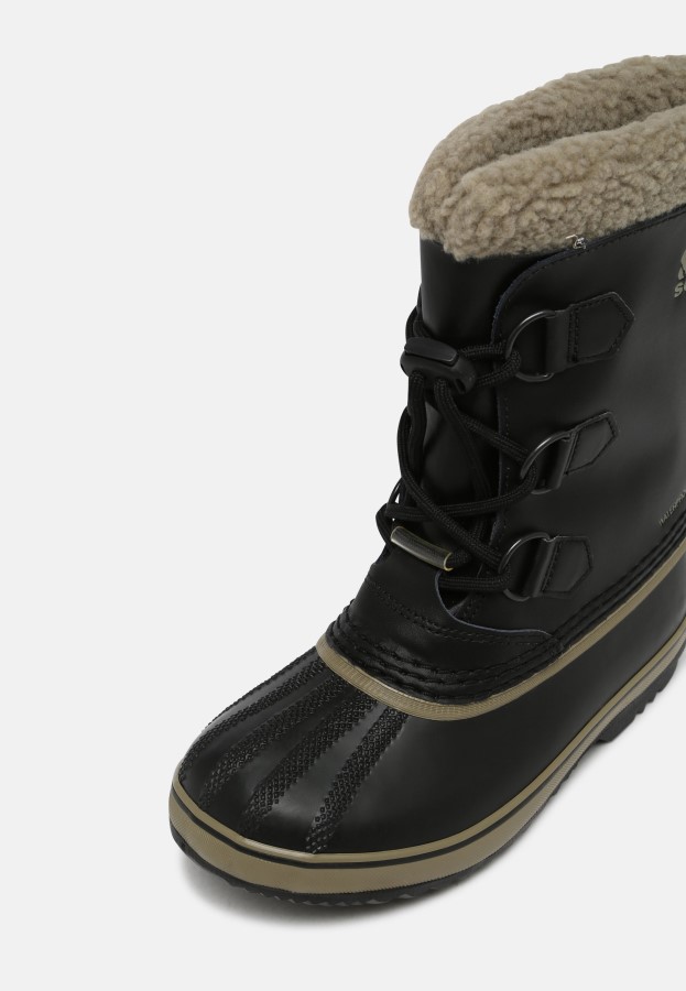 Black Sorel Australia Youth Yoot Pac Unisex Winter Boots