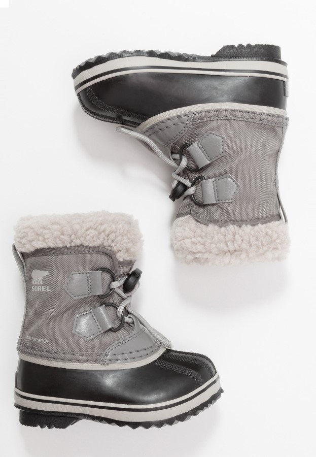 Sorel Australia Childrens Yoot Pac Unisex Winter Boots Quarry/Dove