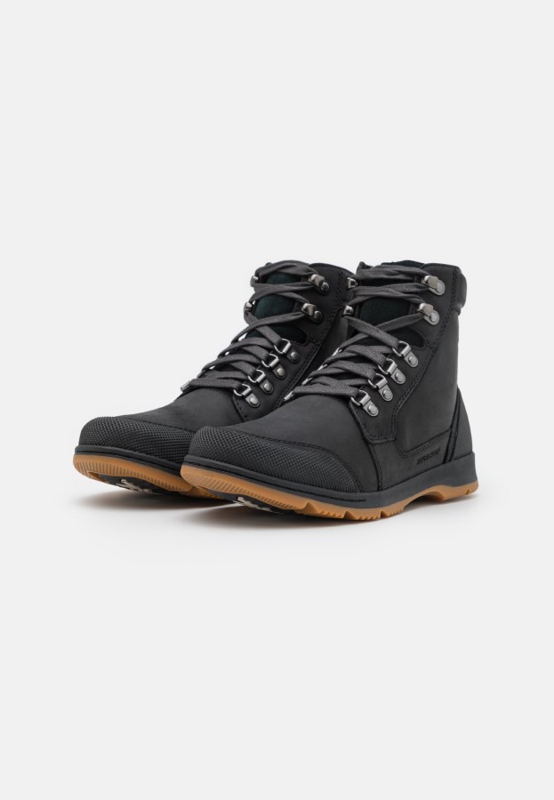 Black Sorel Australia Ankeny Ii Mid Lace-Up Ankle Boots