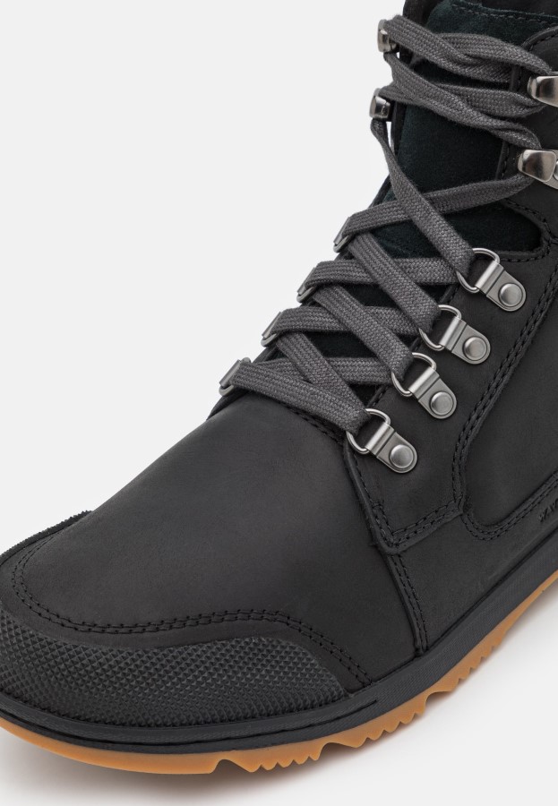 Black Sorel Australia Ankeny Ii Mid Lace-Up Ankle Boots