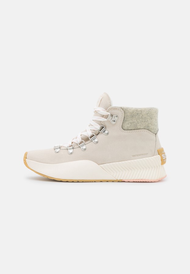 Out About Conquest Lace-Up Ankle Boots Chalk/Sea Salt Sorel Australia
