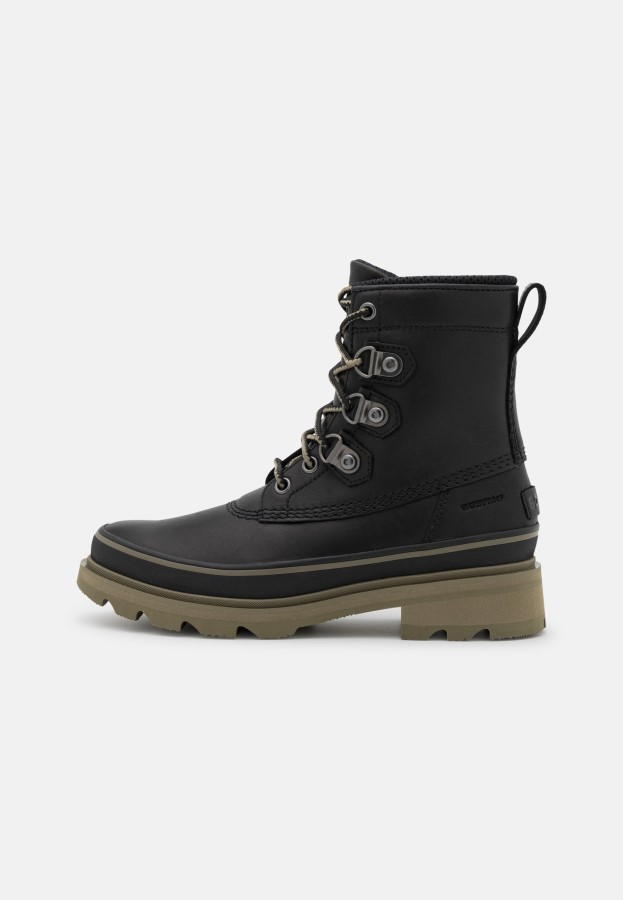 Black/Sage Lennox Street Boot Lace-Up Ankle Boots Sorel Australia