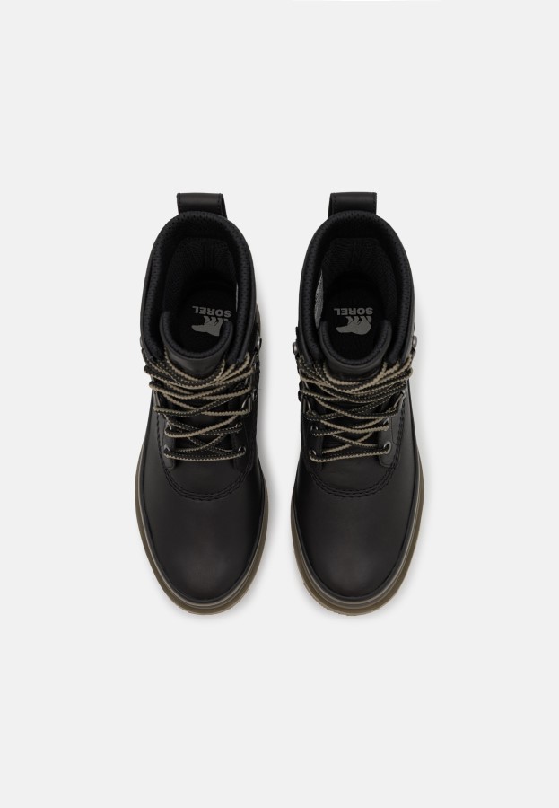 Black/Sage Lennox Street Boot Lace-Up Ankle Boots Sorel Australia