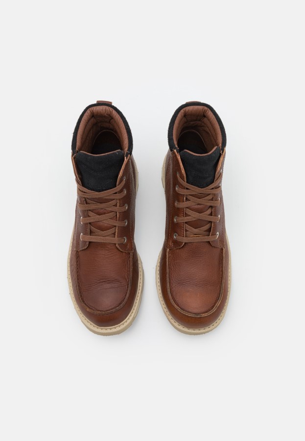 Sorel Australia Gaucho Tan/Oat Madson Moc Toe Wp Lace-Up Ankle Boots