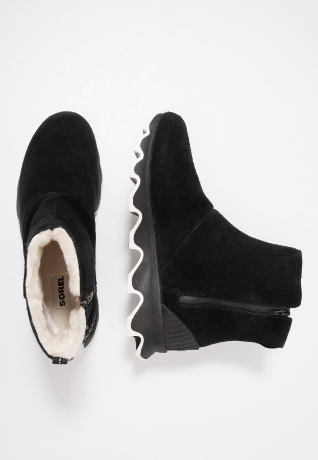 Sorel Australia Kinetic Short Winter Boots Black/Sea Salt