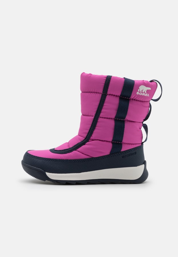 Sorel Australia Bright Lavender/Collegiate Navy Childrens Whitney Ii Puffy Mid Winter Boots