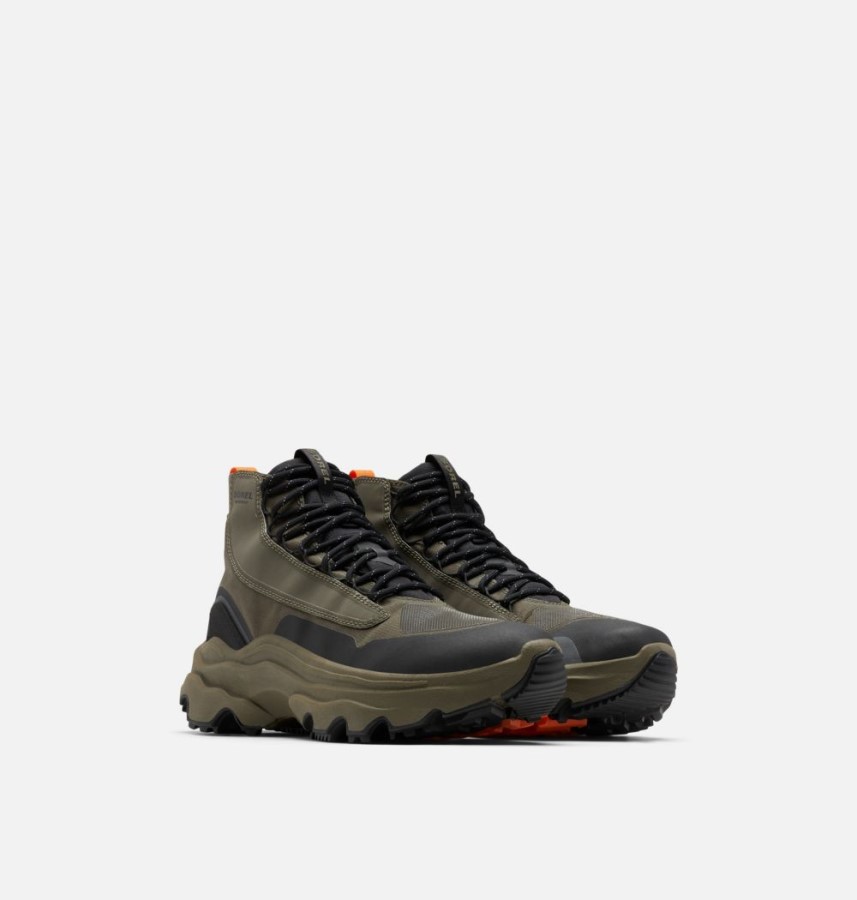 Alpine Tundra-Black Sorel Australia Men's Kinetic Breakthru Venture Mid Sneaker