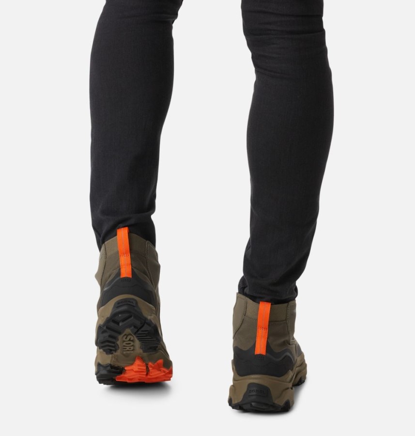 Alpine Tundra-Black Sorel Australia Men's Kinetic Breakthru Venture Mid Sneaker
