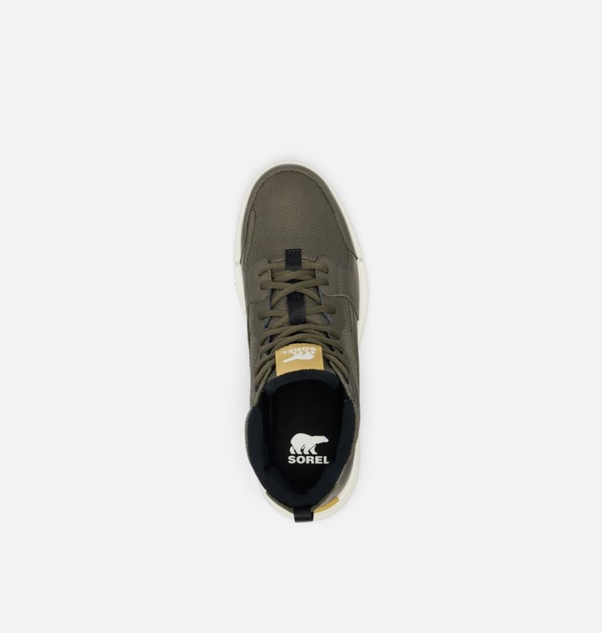 Alpine Tundra-Chalk Sorel Australia Men's Explorer Sneaker Mid