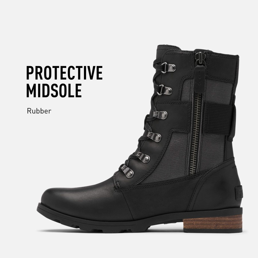 Black 1 Women's Emelie Conquest Sorel Australia