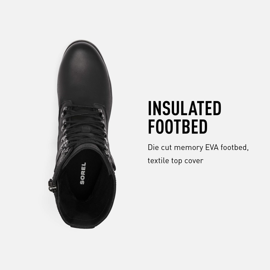 Black 1 Women's Emelie Conquest Sorel Australia