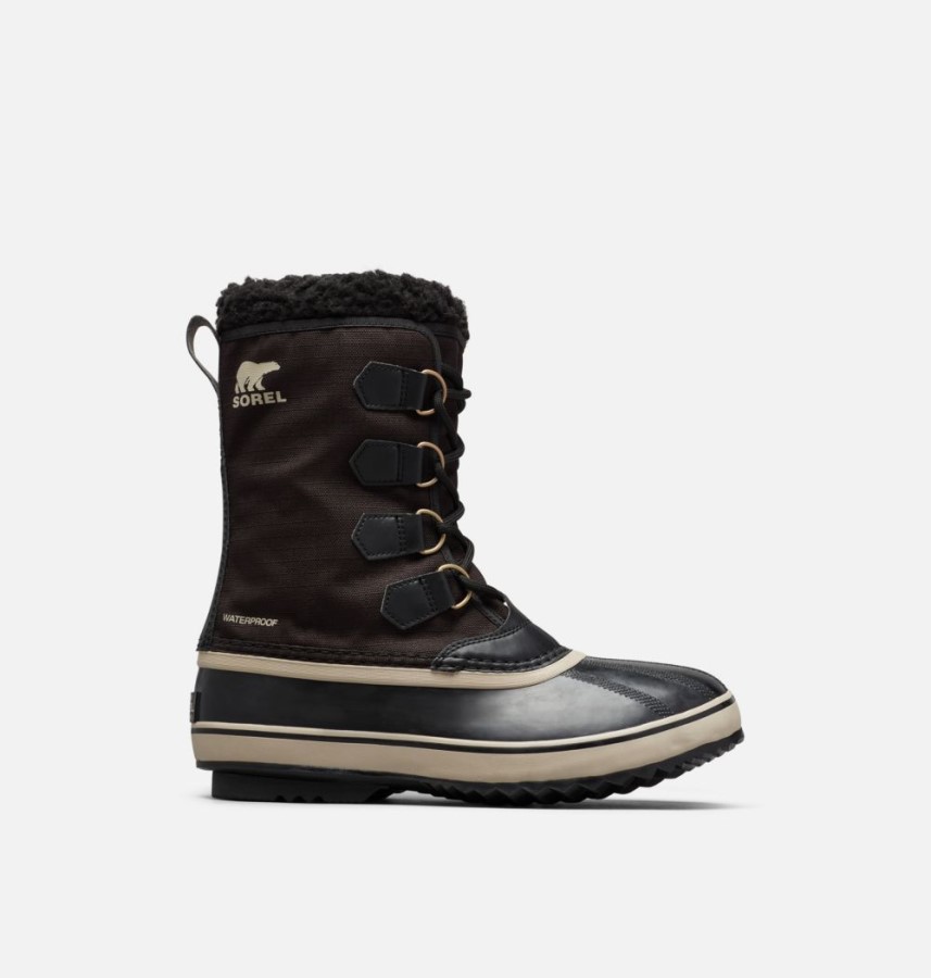 Black-Ancient Fossil Men's 1964 Pac Nylon Boot Sorel Australia