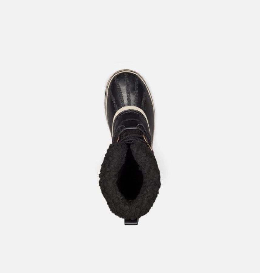Black-Ancient Fossil Sorel Australia Men's 1964 Pac Nylon Boot