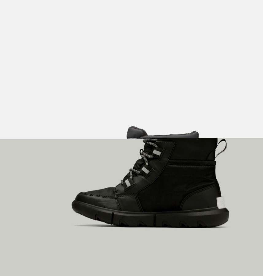 Black-Black Sorel Australia Women's Explorer Ii Carnival Sport Sneaker Boot