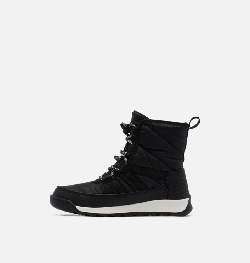 Black-Black Sorel Australia Youth Whitney Ii Short Lace Boot