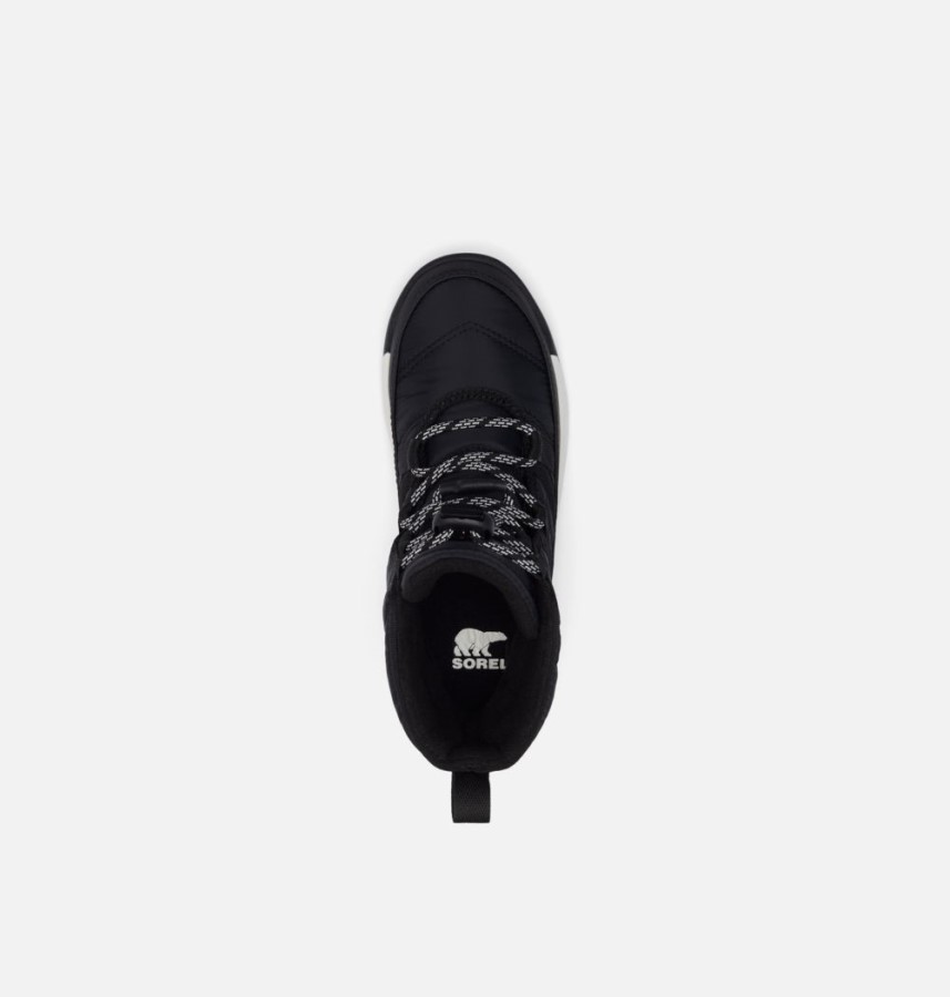 Black-Black Sorel Australia Youth Whitney Ii Short Lace Boot