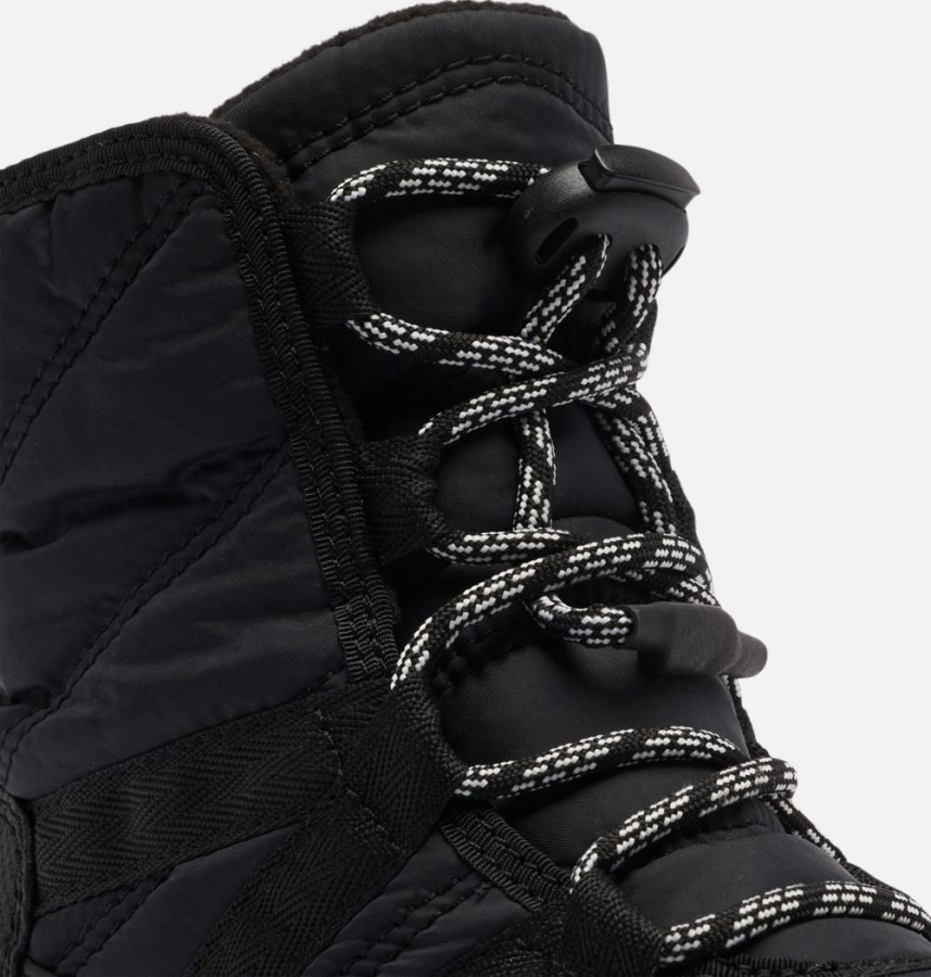 Black-Black Sorel Australia Youth Whitney Ii Short Lace Boot