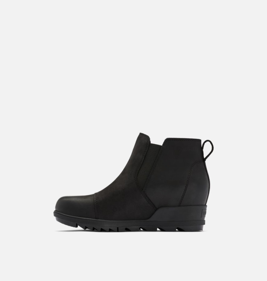 Black-Black Women's Evie Pull-On Bootie Sorel Australia