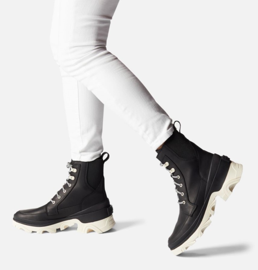 Black-Chalk Sorel Australia Women's Brex Boot Lace