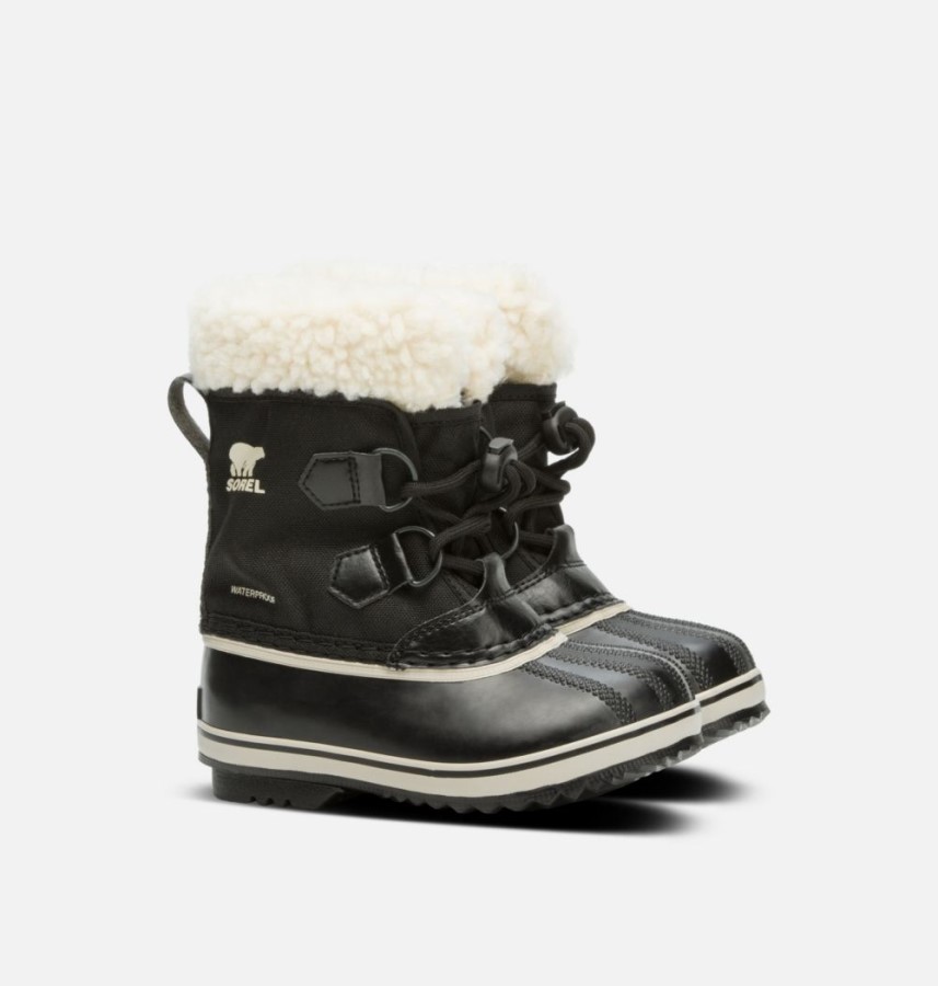 Black Children's Yoot Pac Nylon Boot Sorel Australia