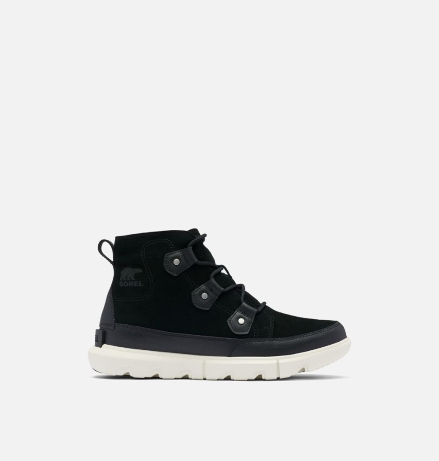 Black-Fawn Sorel Australia Men's Explorer Short Boot