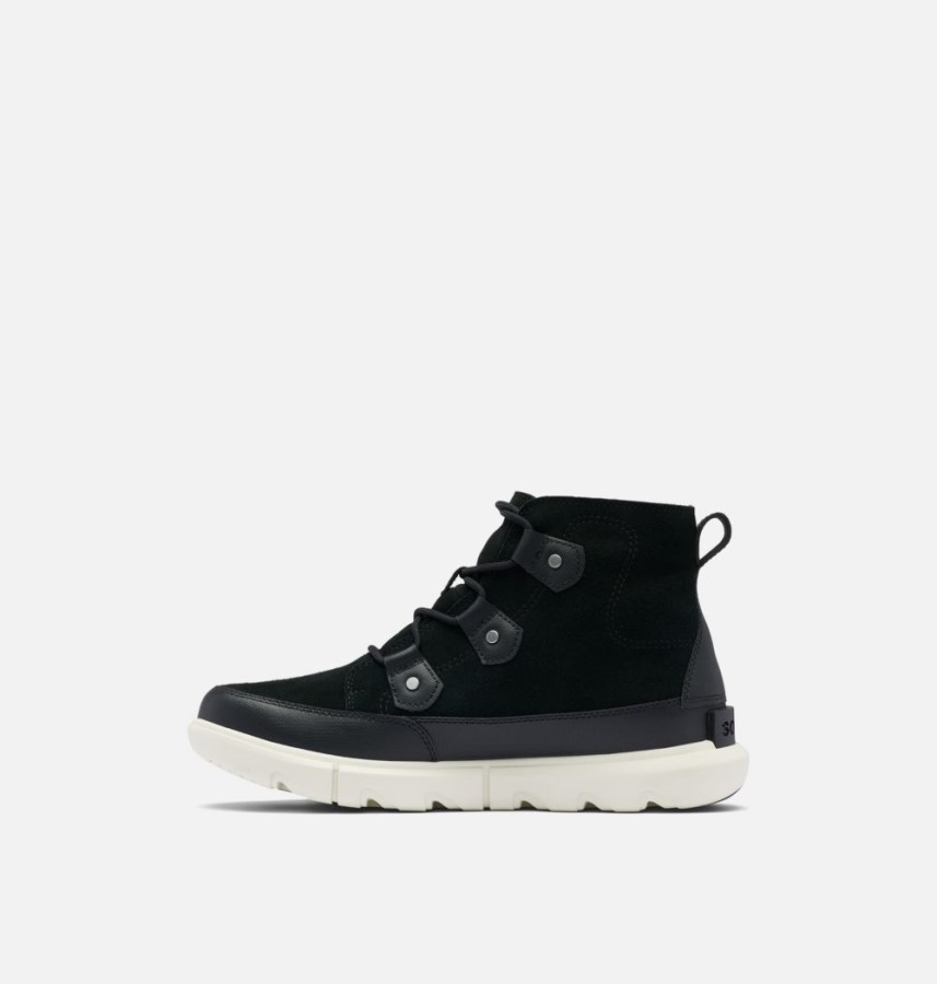 Black-Fawn Sorel Australia Men's Explorer Short Boot