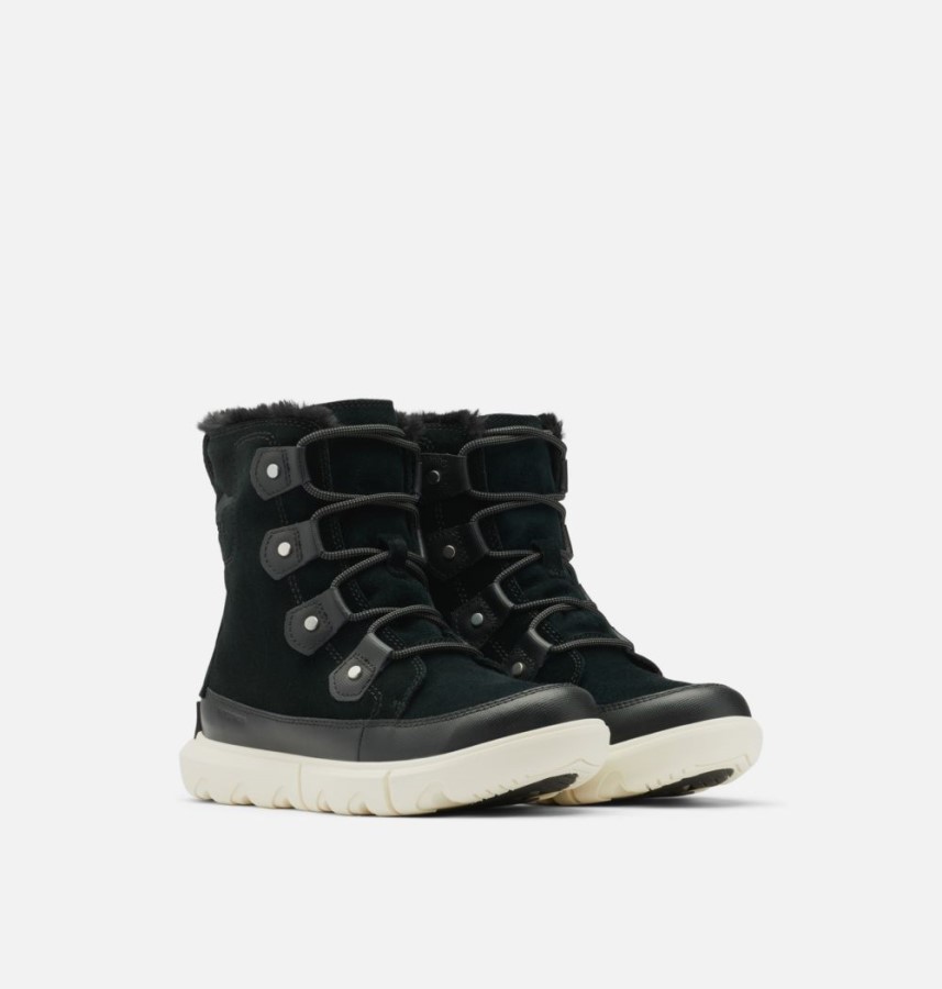 Black-Fawn Sorel Australia Women's Explorer Ii Joan Boot