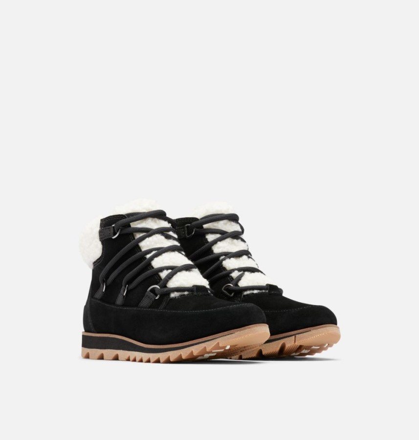 Black-Gum 10 Women's Harlow Lace Cozy Bootie Sorel Australia