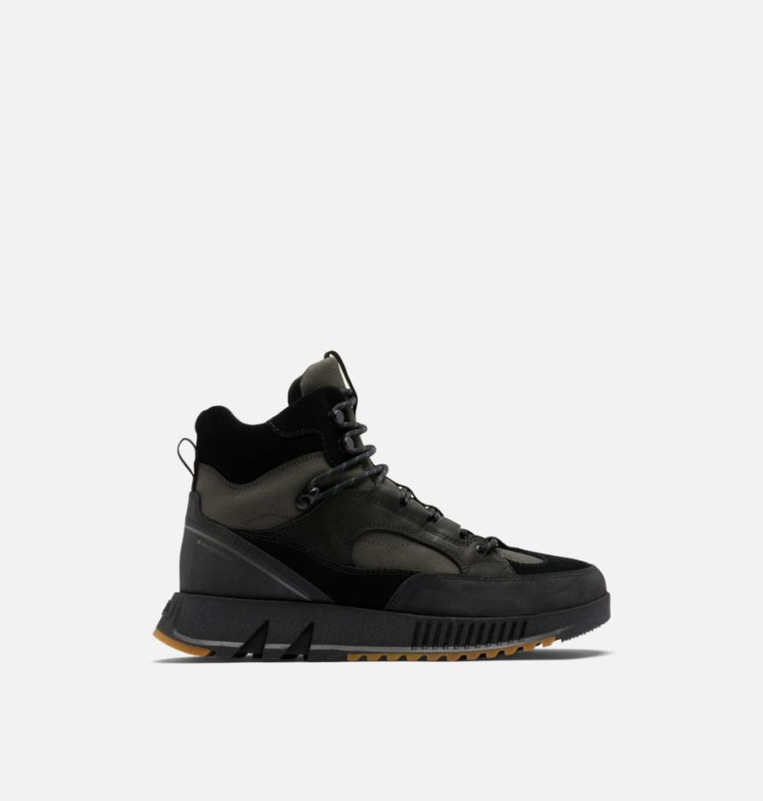 Black-Jet Men's Mac Hill Lite Trace Waterproof Trainer Sorel Australia
