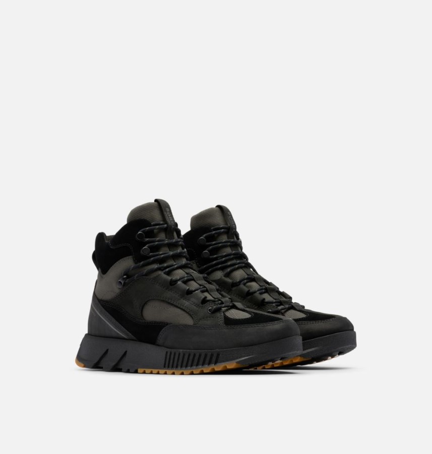 Black-Jet Men's Mac Hill Lite Trace Waterproof Trainer Sorel Australia