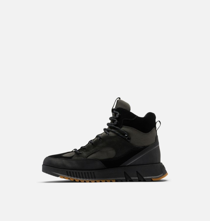 Black-Jet Men's Mac Hill Lite Trace Waterproof Trainer Sorel Australia