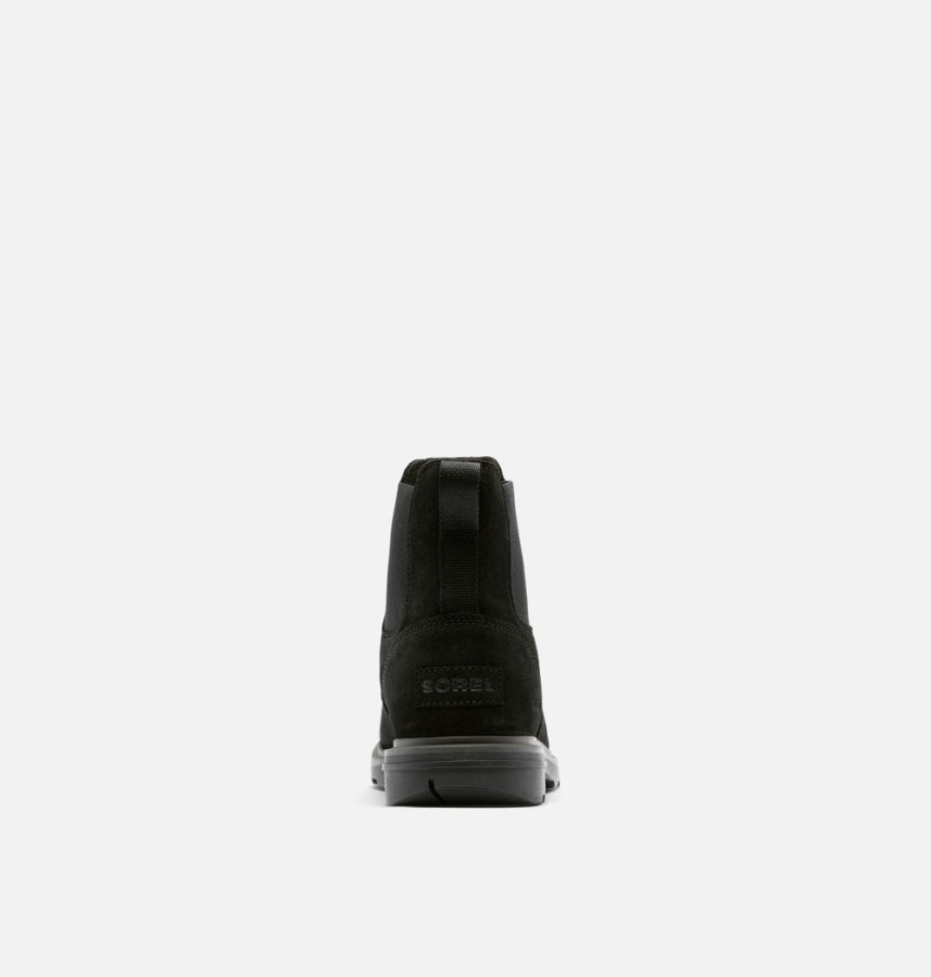 Black-Jet Sorel Australia Men's Carson Chelsea Boot