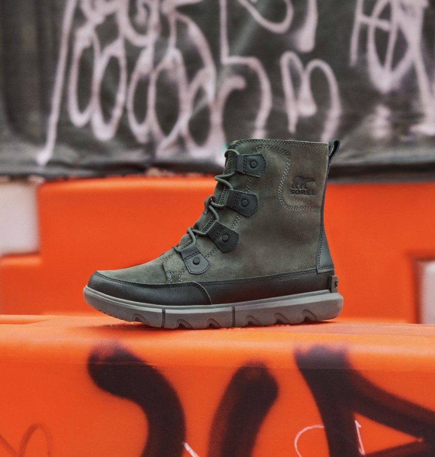 Black-Jet Sorel Australia Men's Explorer Boot