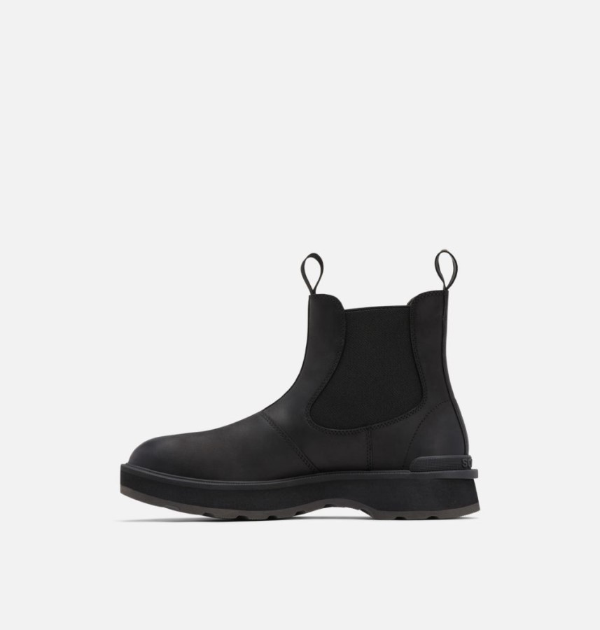 Black-Jet Sorel Australia Men's Hi-Line Chelsea Boot