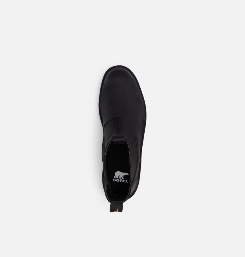 Black-Jet Sorel Australia Men's Hi-Line Chelsea Boot
