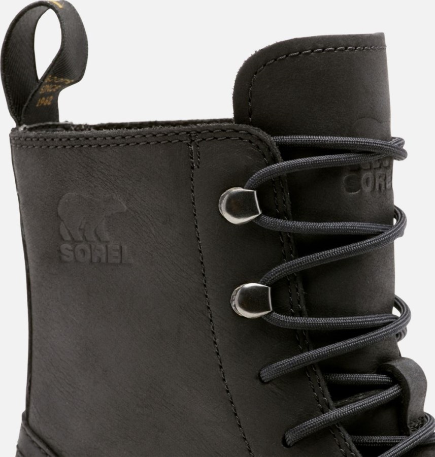 Black-Jet Women's Hi-Line Lace Bootie Sorel Australia