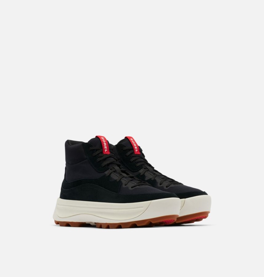 Black-Jet Women's Ona 503 Mid Sneaker Sorel Australia