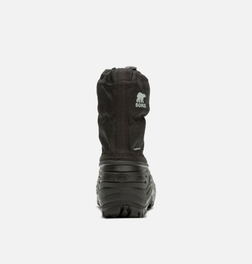 Black-Light Grey Sorel Australia Children's Super Trooper Boot