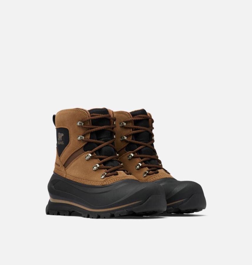 Black Men's Buxton Lace Boot Sorel Australia