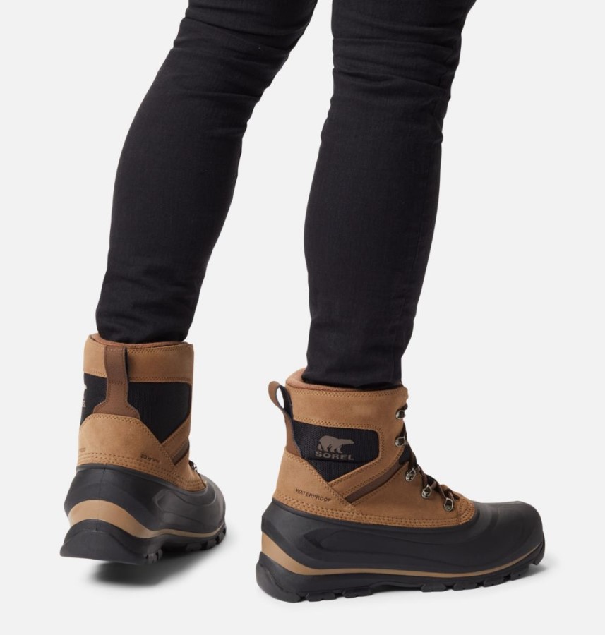 Black Men's Buxton Lace Boot Sorel Australia