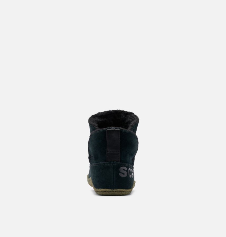 Black-Sage Sorel Australia Women's Nakiska Bootie Slipper