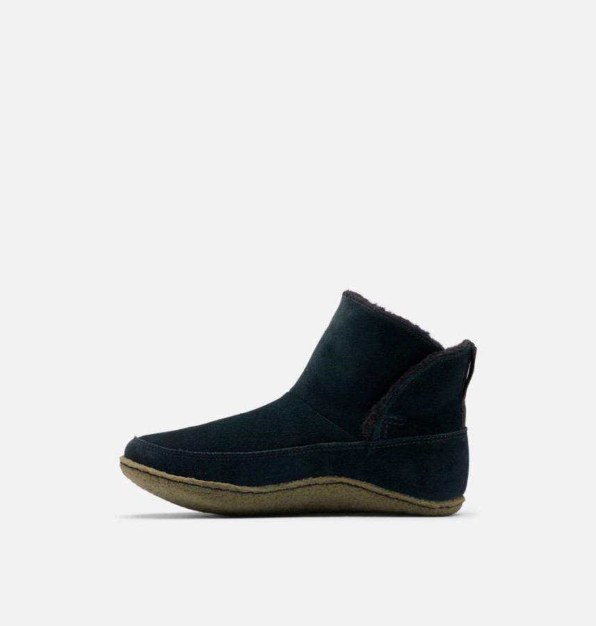 Black-Sage Sorel Australia Women's Nakiska Bootie Slipper