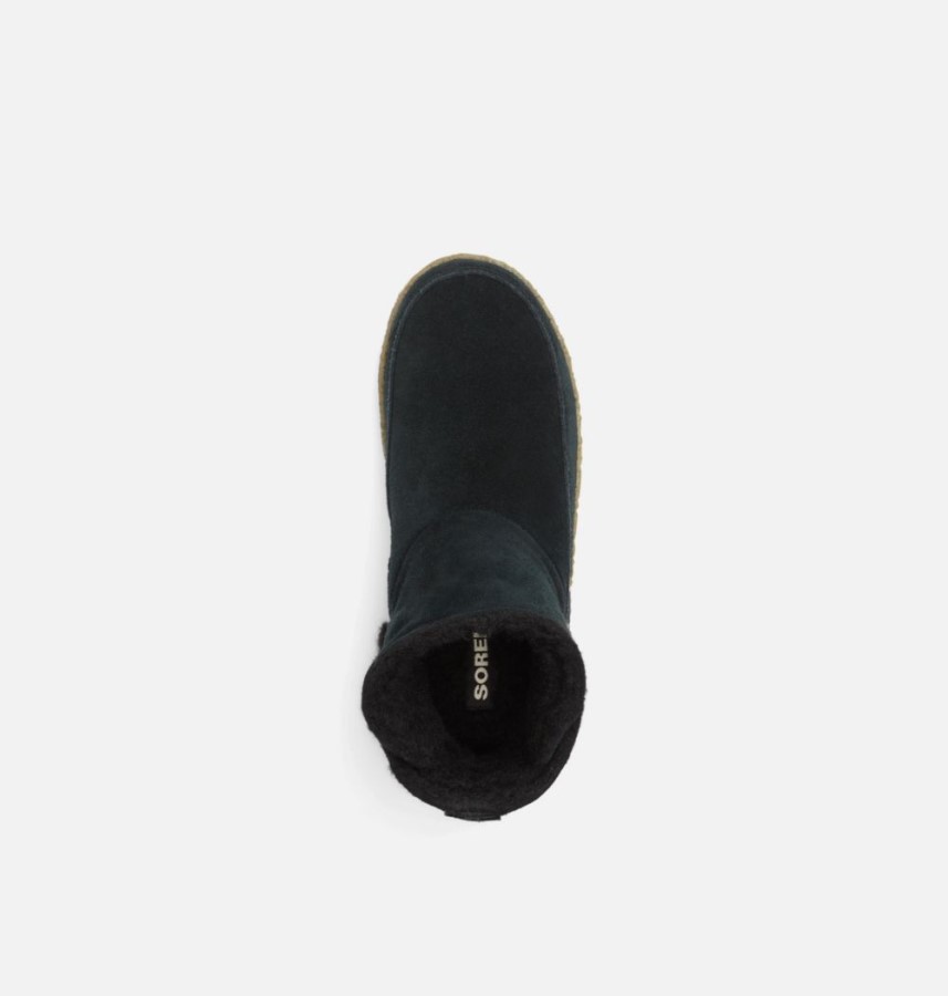 Black-Sage Sorel Australia Women's Nakiska Bootie Slipper